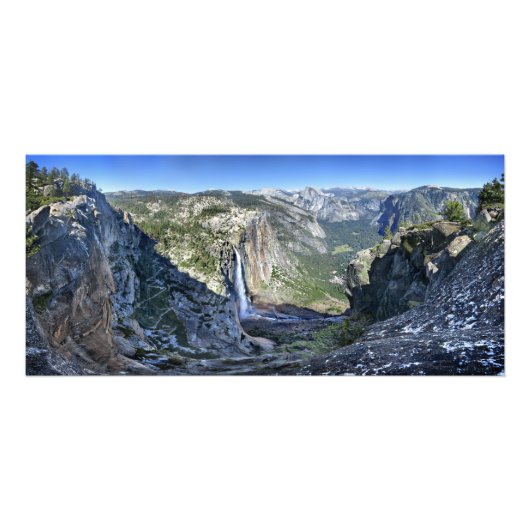Yosemite-Herfsten uit de Eagle Tower - Yosemite Foto Afdruk (Voorkant)