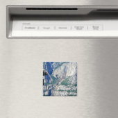 Yosemite-Herfsten uit Glacier Point, CA Magneet (Insitu (Vaatwasser))