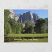 Yosemite-Herfsten uit Valley in Californië Briefkaart (Voorkant)