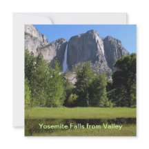 Yosemite-Herfsten uit Valley in Californië