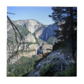 Yosemite-Herfsten van het vier-mijlpad - Yosemite Tegeltje (Voorkant)