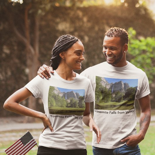 Yosemite Herfsten van Valley in Californië Unisex T-shirt