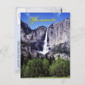 Yosemite Herfsten, Yosemite National Park, CA Briefkaart (Voorkant / Achterkant)