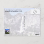 Yosemite Herfsten, Yosemite National Park, CA Briefkaart (Achterkant)