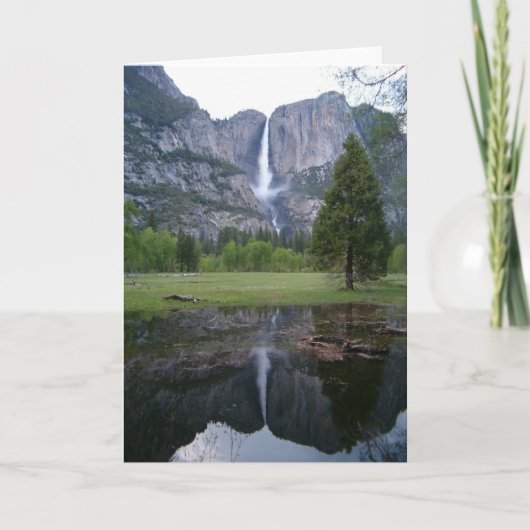 yosemite herfstenbezinning kaart (Voorkant)