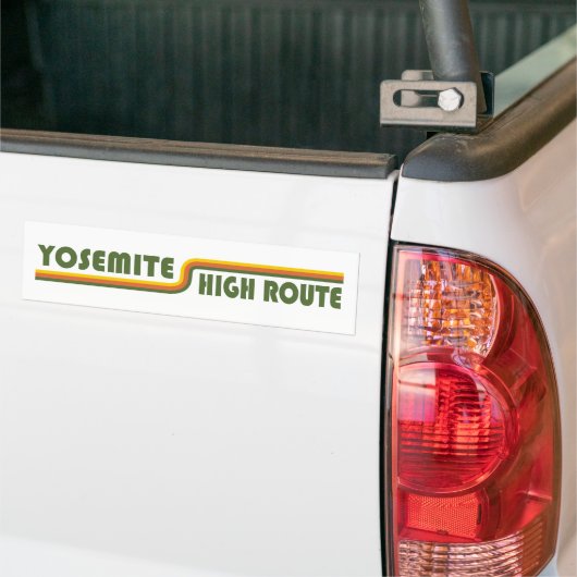 Yosemite High Route Bumpersticker (Op Truck)