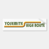 Yosemite High Route Bumpersticker (Voorkant)