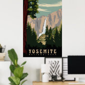 Yosemite I Poster (Thuiskantoor)