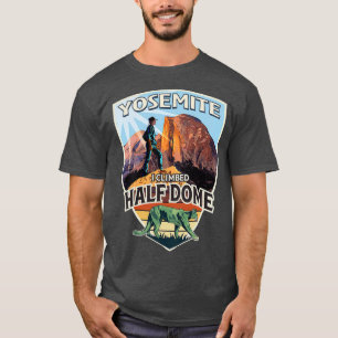 Yosemite ik klom half-dood met t-shirt