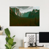 Yosemite in 3D Poster (Thuiskantoor)