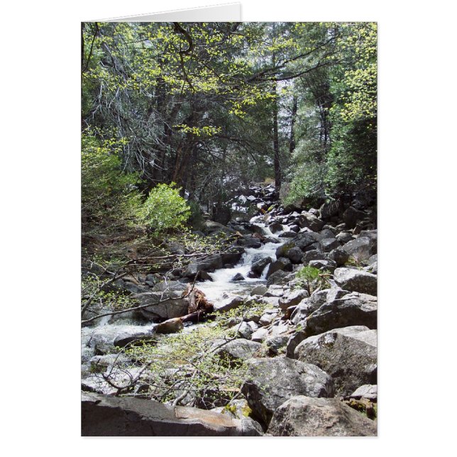Yosemite in Springtime:  Bridalveil Herfsten Trail (Voorkant)