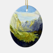Yosemite, inspiratiepunt keramisch ornament (Rechts)