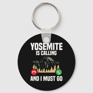 Yosemite Is Calling I Must Go Vacation National Pa Sleutelhanger