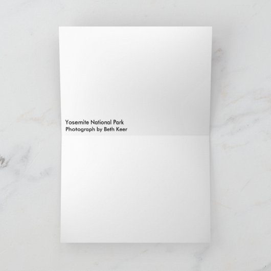 Yosemite Kaart (Binnen)