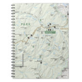 Yosemite-kaartlaptop Notitieboek (Voorkant)