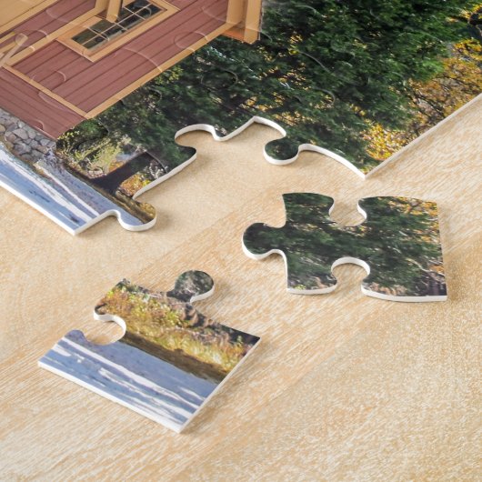 Yosemite kapel in de herfst legpuzzel (Zijkant)