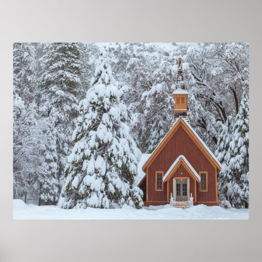 Yosemite Kapel Poster (Voorkant)