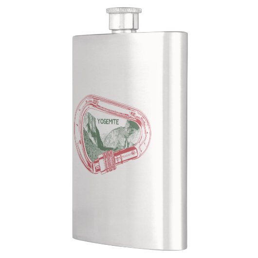 Yosemite-klimmer Carabiner Heupfles (Links)