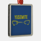 Yosemite-klimmickdraw Metalen Ornament (Rechts)