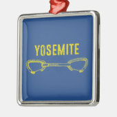 Yosemite-klimmickdraw Metalen Ornament (Links)