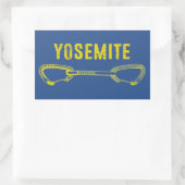 Yosemite-klimmickdraw Rechthoekige Sticker (Tas)