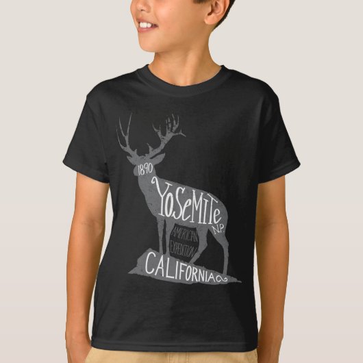 Yosemite Label T-shirt (Voorkant)