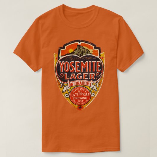 Yosemite Lager T-shirt (Design voorkant)
