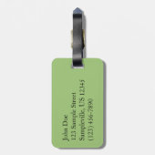 Yosemite Lagere Herfsten uit het Yosemite National Bagagelabel (Achterkant verticaal)