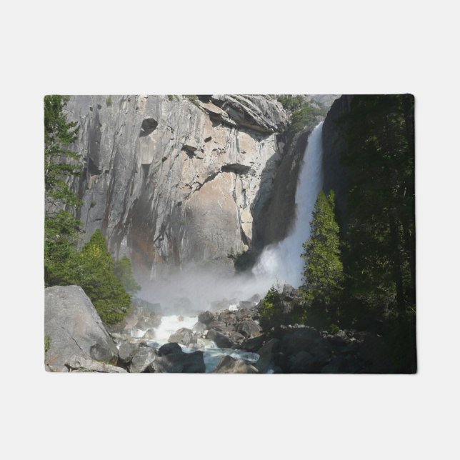 Yosemite Lagere Herfsten uit het Yosemite National Deurmat (Voorkant)