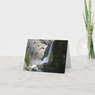 Yosemite Lagere Herfsten uit het Yosemite National Kaart