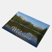 Yosemite Lake Reflection Deurmat (Schuin)