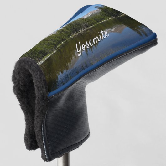 Yosemite Lake Reflection Golfheadcover (3/4 voorkant)