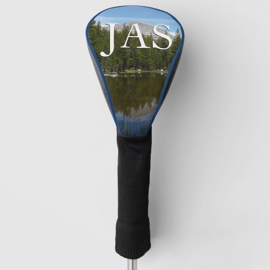 Yosemite Lake Reflection Golfheadcover (Voorkant)