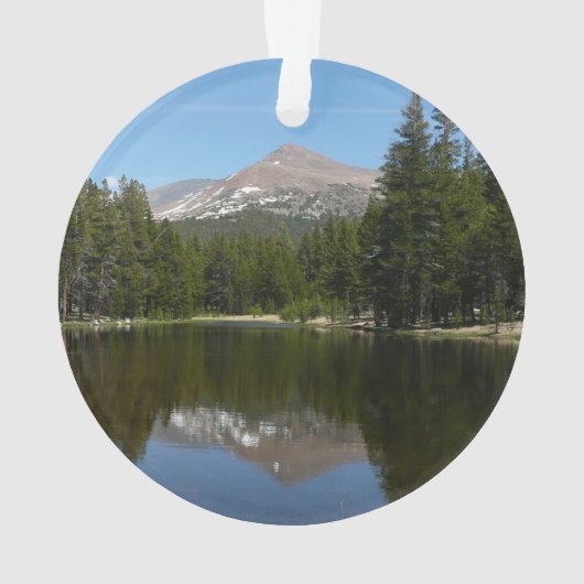 Yosemite Lake Reflection Ornament (achterkant)