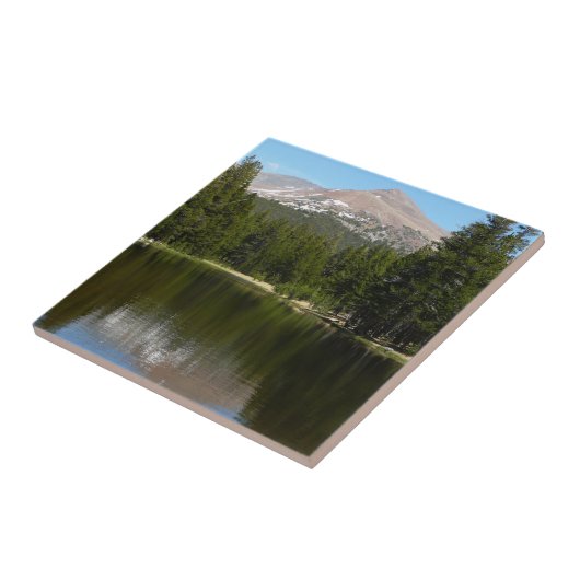 Yosemite Lake Reflection Tegeltje (Zijkant)