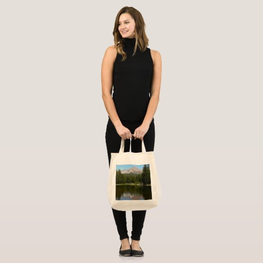 Yosemite Lake Reflection Tote Bag (Voorkant (model))