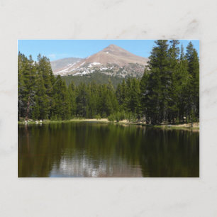 Yosemite Lake-weerkaatsing Briefkaart