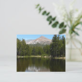 Yosemite Lake-weerkaatsing Briefkaart (Staand voorkant)