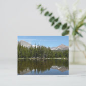 Yosemite Lake-weerkaatsing Briefkaart (Staand voorkant)
