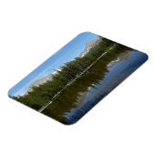 Yosemite Lake-weerkaatsing Magneet (Linkerzijde)