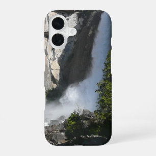 Yosemite Lower Falls bij Lower Yosemite Falls Trai iPhone 16 Hoesje
