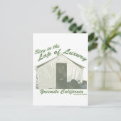 Yosemite Luxury Humor Travel Slogan Briefkaart (Staand voorkant)