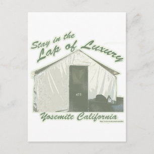 Yosemite Luxury Humor Travel Slogan Briefkaart