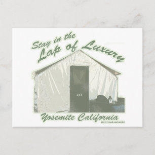 Yosemite Luxury Humor Travel Slogan Briefkaart