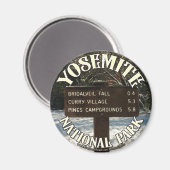 Yosemite magneet 2 ronde (Voorkant / Achterkant)