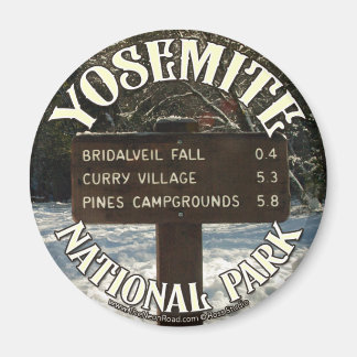 Yosemite magneet 2 ronde