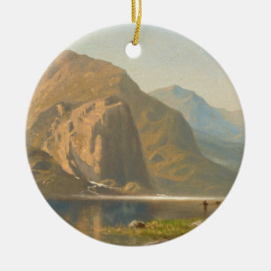 Yosemite Majestic Landschap door Albert Bierstadt Keramisch Ornament