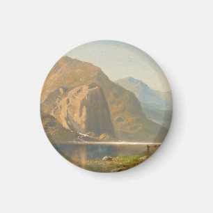 Yosemite Majestic Landschap door Albert Bierstadt Magneet