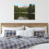 Yosemite-meerreflectie Canvas Afdruk (Insitu (Slaapkamer))