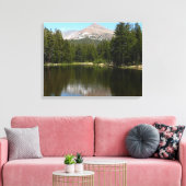 Yosemite-meerreflectie Canvas Afdruk (Insitu (Woonkamer))